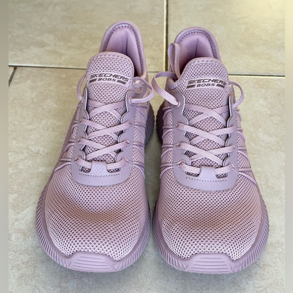 Skechers BOBS Light Purple Memory Foam Shoes